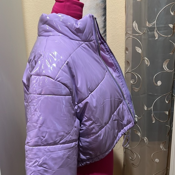 New lavender Puffer Jacket - Picture 5 of 12